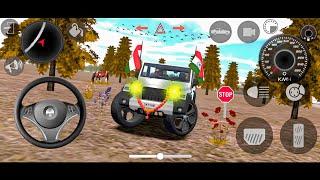 Dollar (Song) Modified Mahindra Thar || Indian Vehicle Simulator 3D || Car Simulator 3D Gameplay 3