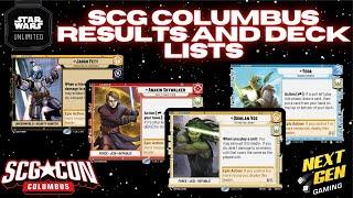 New Meta! SCG CON Columbus Results - All Top 8 Deck Lists | Star Wars Unlimited