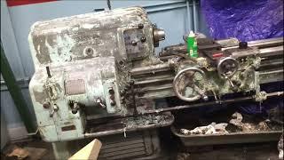 Cleaning the American Pacemaker Lathe