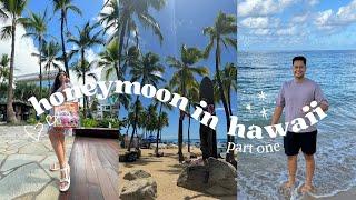 honeymoon in hawaii  part 1: travel day, and exploring waikiki and the north shore
