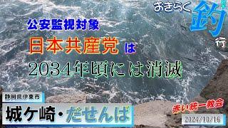 【#城ケ崎海岸・#だせんば】#おきらく釣行【2024/10/16前】