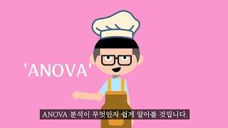 ANOVA 분석 가장 쉽게 배우기  | 분산분석 F-검정