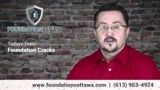 Foundation Cracks - Ottawa Foundation Repair