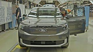 New Ford All-Electric Explorer (2024) PRODUCTION Line in Germany