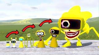 EVOLUTION OF ALL HORROR GARNOLD SPRUNKI SONIC TAPES PHASES x INNYUME SMILEYS FAMILY in Garry’s Mod??