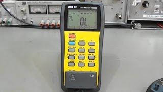 #83 LCR's meter D, Q, Phi, ESR what  is it all about demonstrated on DER EE DE-5000