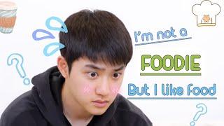 KYUNGSOO says he’s not a foodie but…