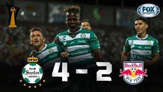 Santos Laguna - New York RB [4-2] | GOLES | Cuartos de Final (VUELTA) | CONCACAF Liga de Campeones