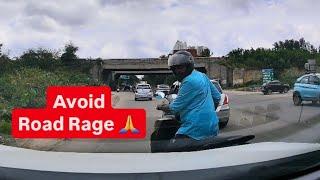 What should you do to avoid road rage?