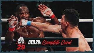 BYB 29 Bare Knuckle Brawl in the Pines III: Complete Show