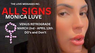 ALL SIGNS: VENUS RETROGRADE DO’s and Don’ts