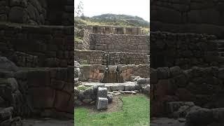 Spring water from the gods.  #Inca #Tambomachay #Cusco 