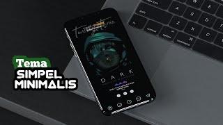 It's Pretty !!! Tema Dark Green Simpel dan Minimalis Bisa Untuk Semua Android - Setup Nova Launcher