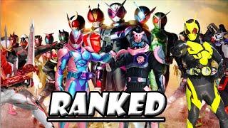 Every Hesei & Reiwa Era Kamen Rider Series Ranked | Kuuga - Geats