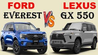 ALL NEW Ford EVEREST Vs ALL NEW 2025 Lexus GX 550 | Which one is better ?