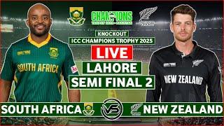 Champions Trophy Semi Final Live: South Africa v New Zealand Live | SA v NZ Live Scores & Commentary