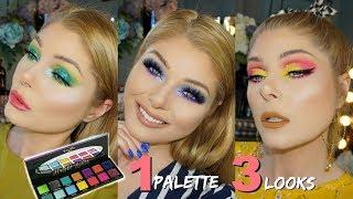 1 Palette 3 Looks | Pinky Rose Bright Lights Palette