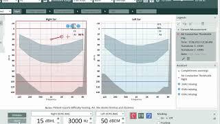 Performing Pure-tone Audiometry in Auditdata Measure