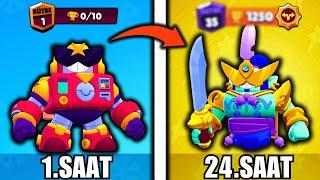 24 SAAT BOYUNCA SURGE OYNADIM! DÜNYA REKORU KIRDIM! Brawl Stars