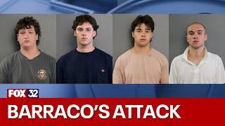 4 men charged in attack on Barraco's Pizza employees