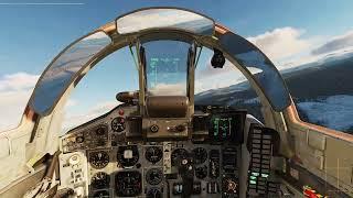 DCS World. MIG-29. Growling server.  Короткий вылет на Growling server.