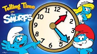 Telling Time with the Smurfs Educational Android İos Free Game GAMEPLAY VİDEO