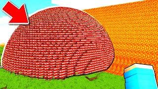 LAVA TSUNAMI vs TNT BALL in Minecraft!