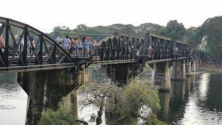 (4K) Bridge over the River Kwai.