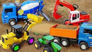 Mega RC Trucks RC Heavy Haulage RC Car Transport RC Traktor Volvo Lesu BL71 RC Wheel Loader Dozer!!