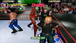 [DREAMCAST] WWF 로얄럼블 엔딩까지 플레이