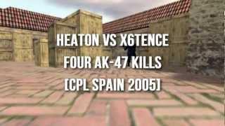 HeatoN vs x6tence [CPL Spain 2005]