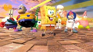 Smash Mods Ultimate:  SpongeBob SquarePants Characters Mod Showcase