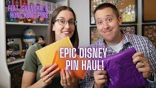 Opening Disney Pin Mail | Magic Mail From A Youtuber Friend | Disney Pin Haul | Disney Pin Love