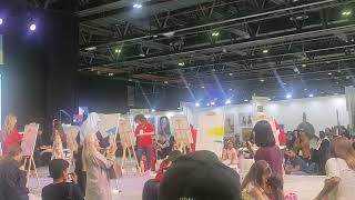 Live painting in World Art Dubai 2023