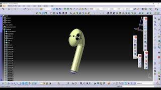 Catia Surface tutorial Apple AirPods