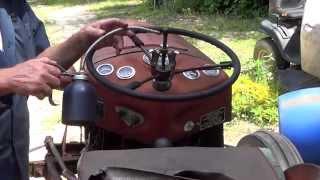 Massey Ferguson 35 Steering Box Removal Part 1