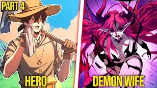 He is Just a Simple Farmer But a Demon Queen Falls in Love With Him Part 4 | Manhwa Recap