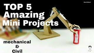 5 Amazing Hydrailic Mini Projects For Engineering Students