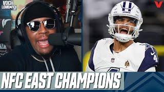 Reaction to Dak Prescott & Dallas Cowboys winning NFC East | Voch Lombardi Live