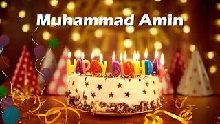 Muhammad Amin Birthday Cake | Happy Birthday Muhammad Amin | Birthday Song Muhammad Amin