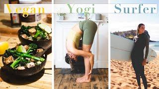 What I eat in a day as a Vegan, Yogi, and Surfer Girl!