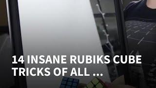 14 INSANE Rubik’s Cube TRICKS of ALL TIME! | Paul Vu 