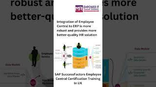 SAP SuccessFactors Employee Central Certification Training In UK | SAP SF EC Certification training