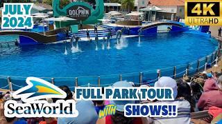 Sea World San Diego Walking Tour 2024 - Walkthrough + Shows + Animal Exhibits!