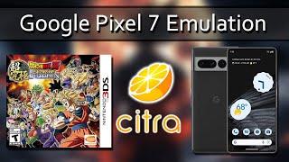 Dragon Ball Z: Extreme Butoden on Google Pixel 7 | Citra MMJ Emulator (Android) Nintendo 3DS