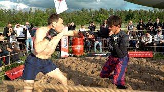 TOPGUN vs SAMBO Fighter !!! Fast K.O. !!!