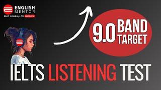 9.0 Band Target IELTS Listening Test