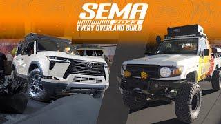 Every Overland Rig & Camping Setup at SEMA 2023 ft. Lexus, Toyota, Jeeps, GMCs, Fords and MORE!