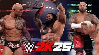 I Beat The FULL WWE 2K25 Bloodline Showcase!