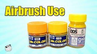 How to Airbrush Thinning Lacquer Paints for Yellow by Lincoln Wright